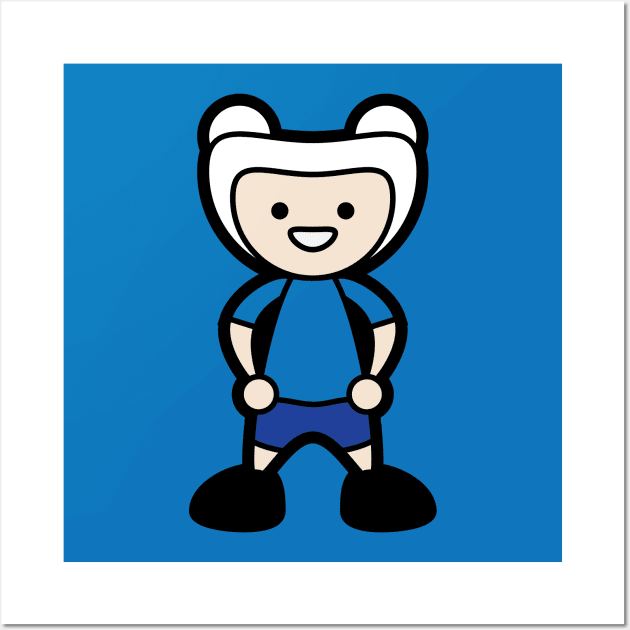 Finn the Human Tooniefied Wall Art by Tooniefied